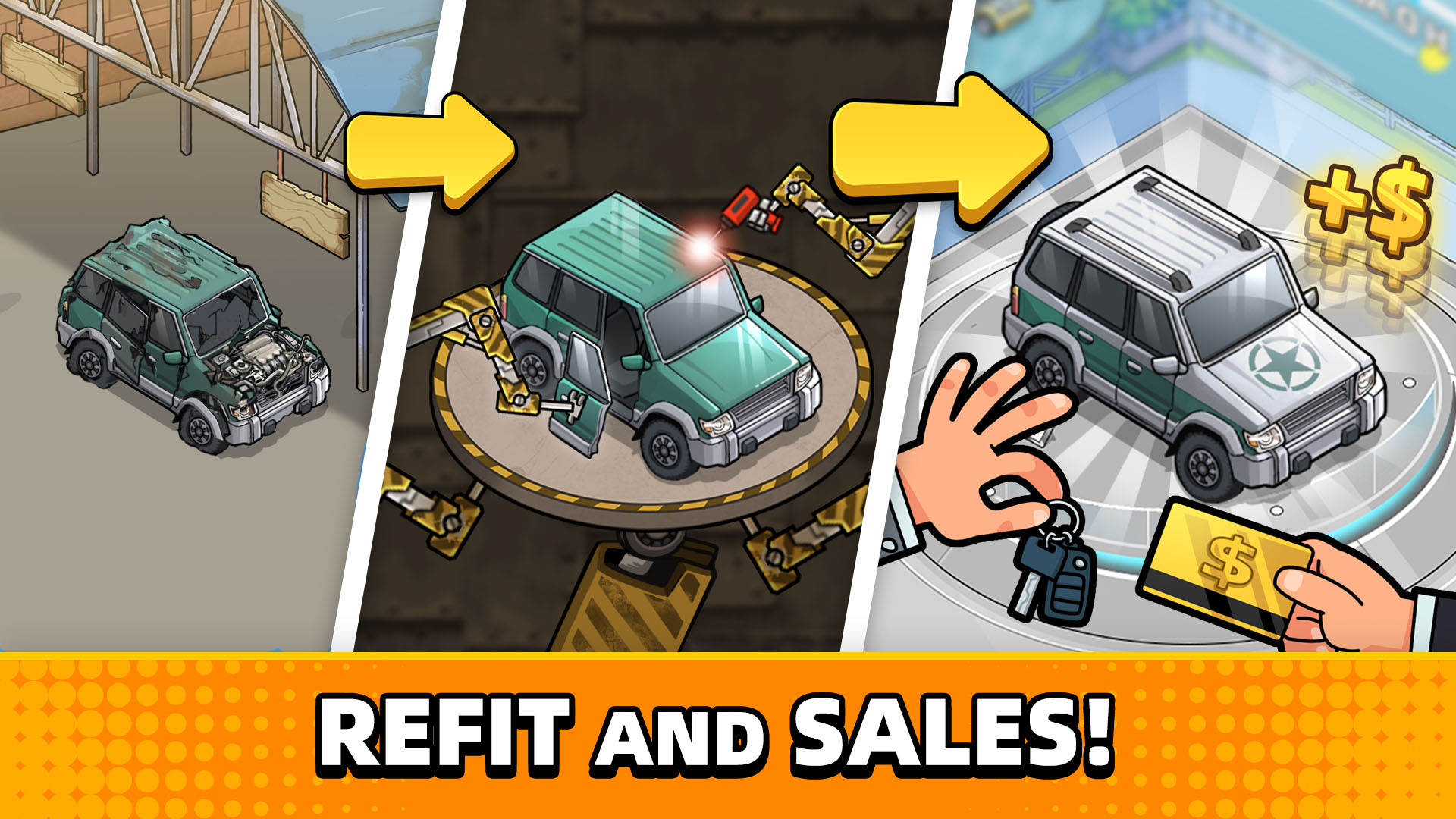 اسکرین شات 1 بازی Used Car Tycoon Game
