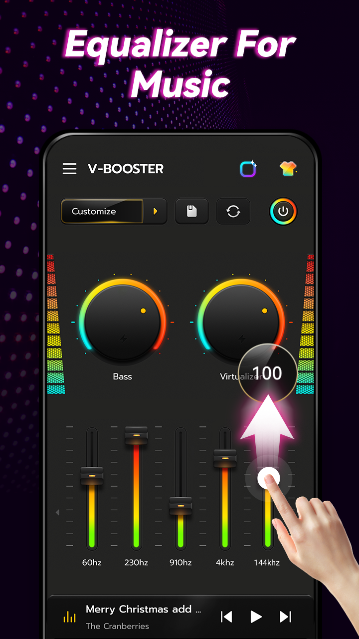 اسکرین شات 4 برنامه Volume Booster - Sound Booster