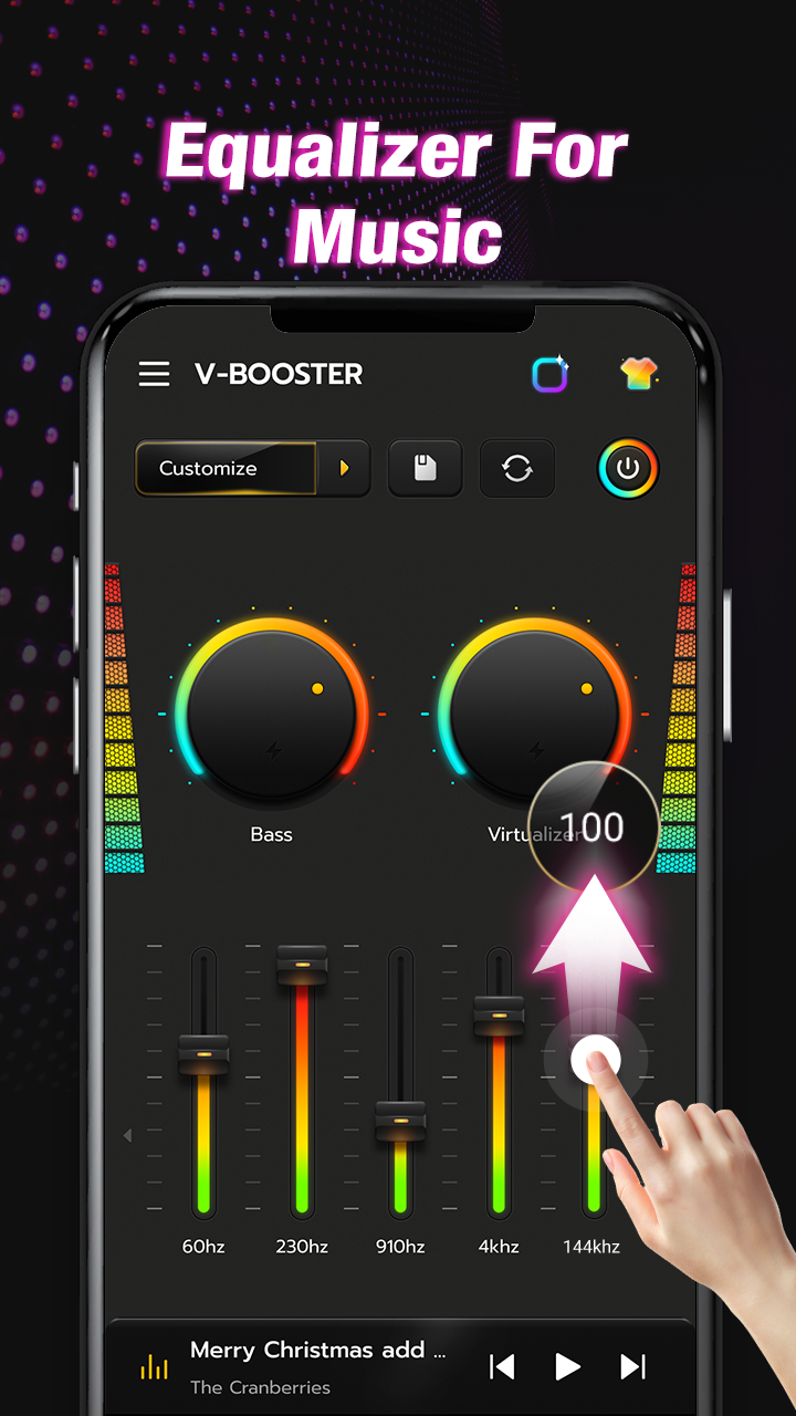 اسکرین شات 4 برنامه Volume Booster - Sound Booster