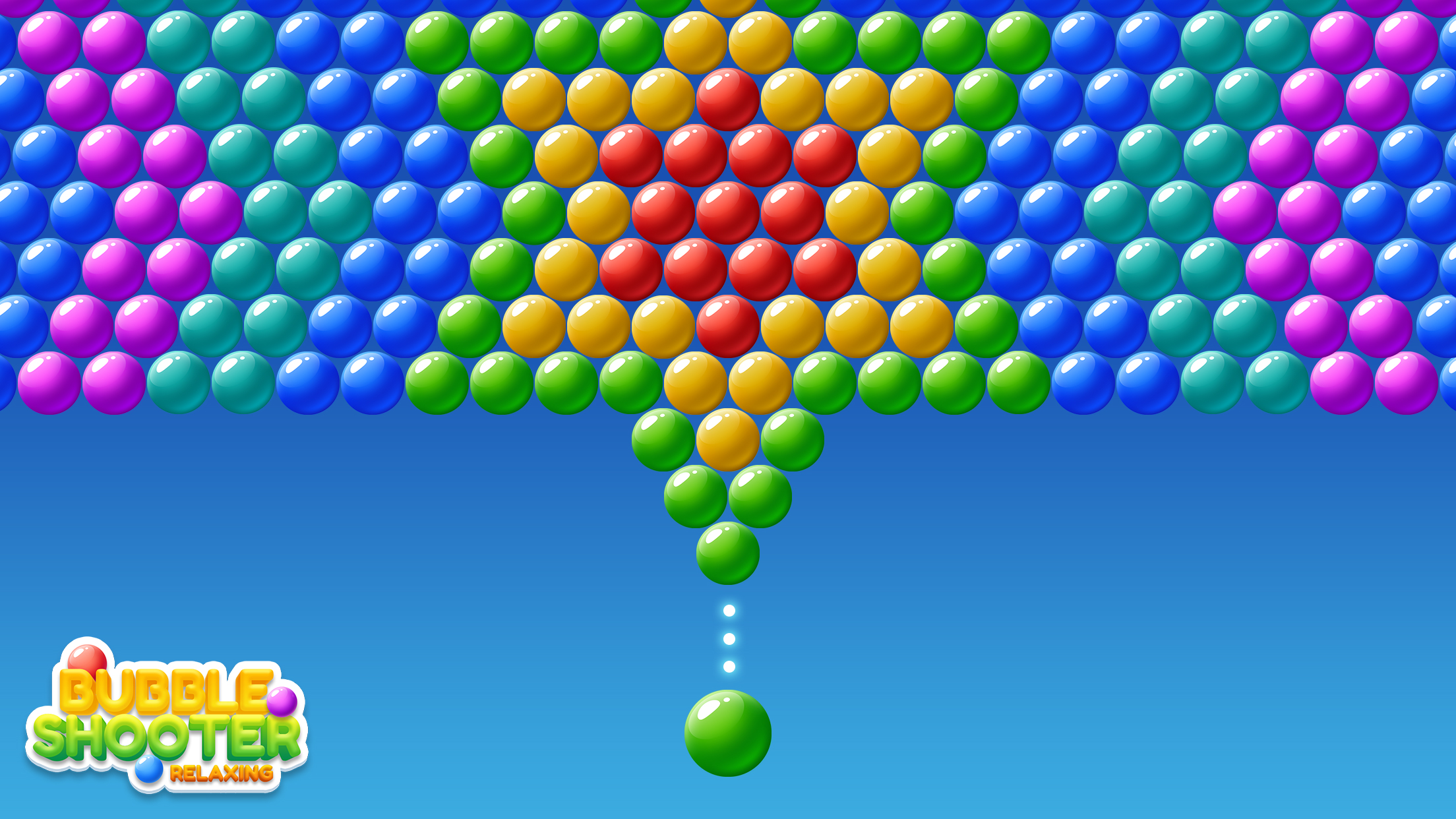 اسکرین شات 1 بازی Bubble Shooter Relaxing