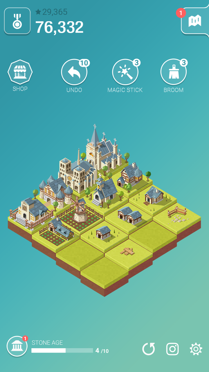 اسکرین شات 3 بازی Age of 2048™: City Merge Games