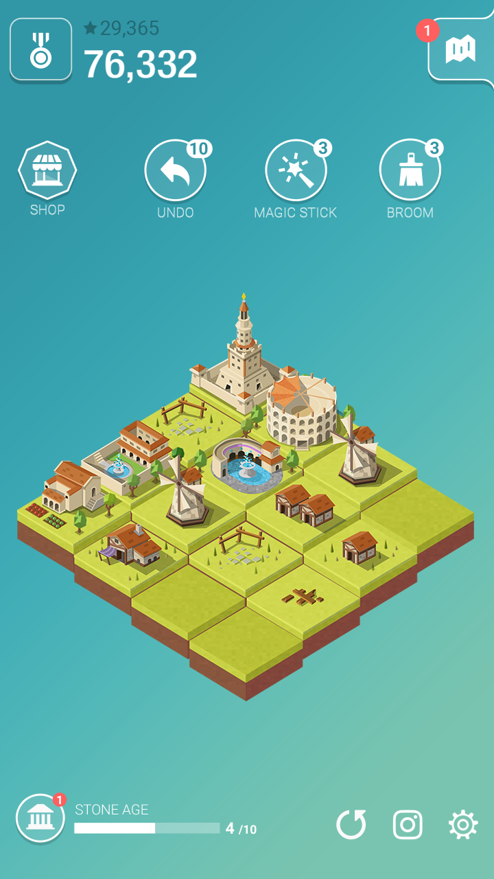 اسکرین شات 2 بازی Age of 2048™: City Merge Games