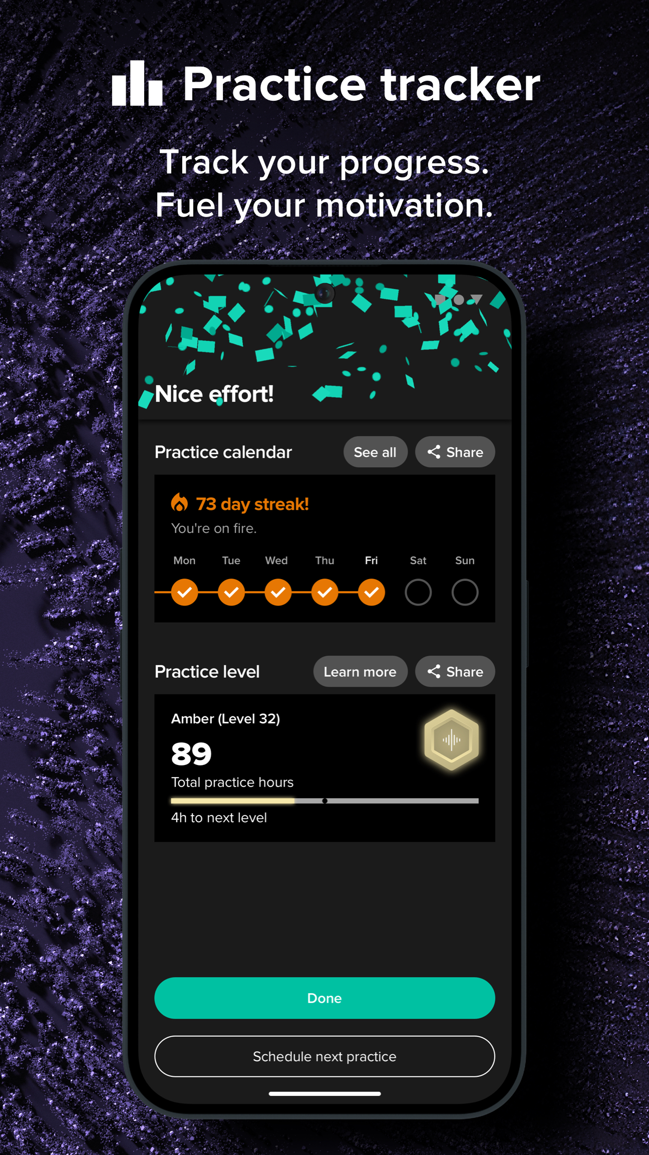 اسکرین شات 5 برنامه The Metronome by Soundbrenner