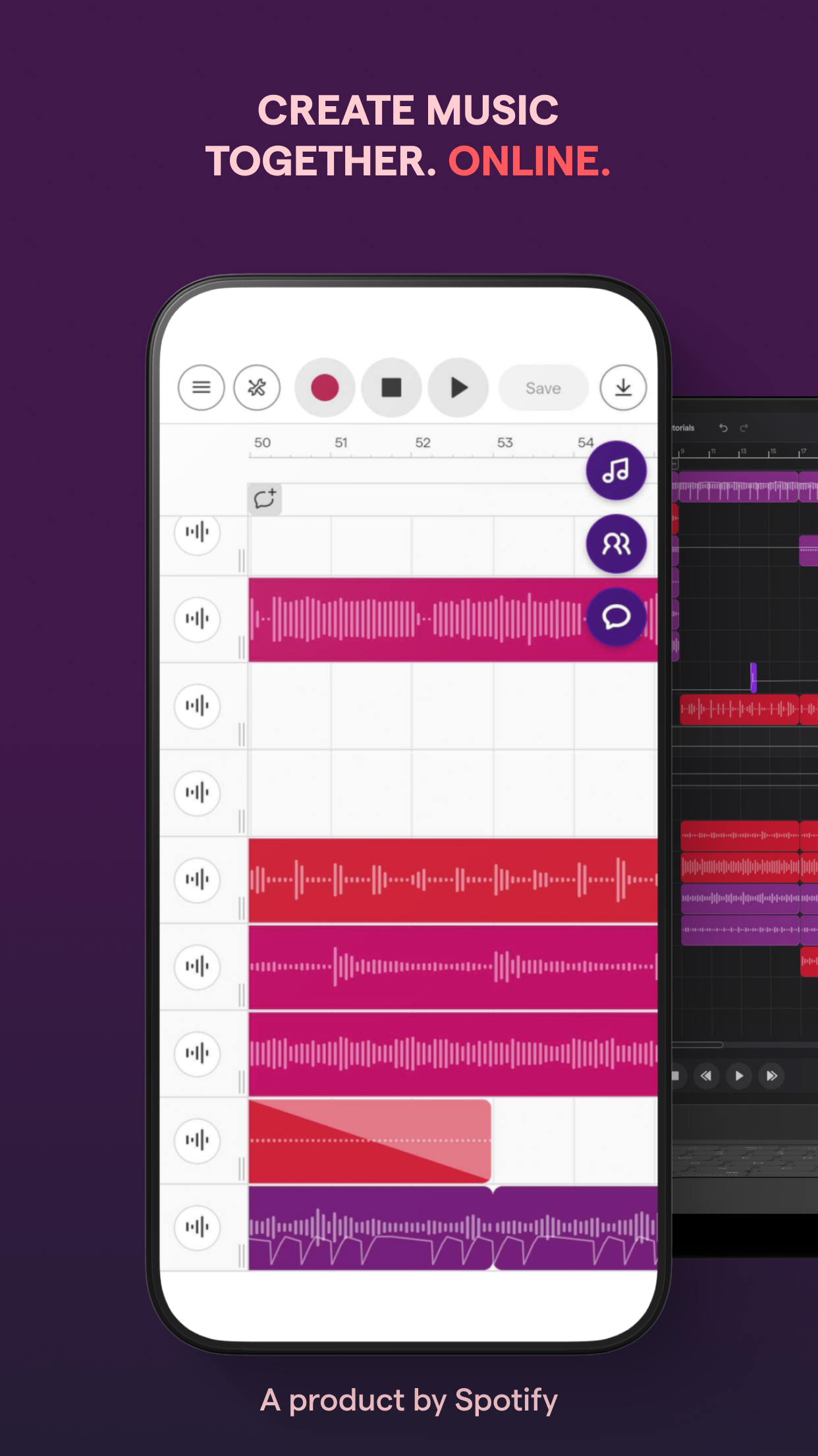 اسکرین شات 1 برنامه Soundtrap Studio