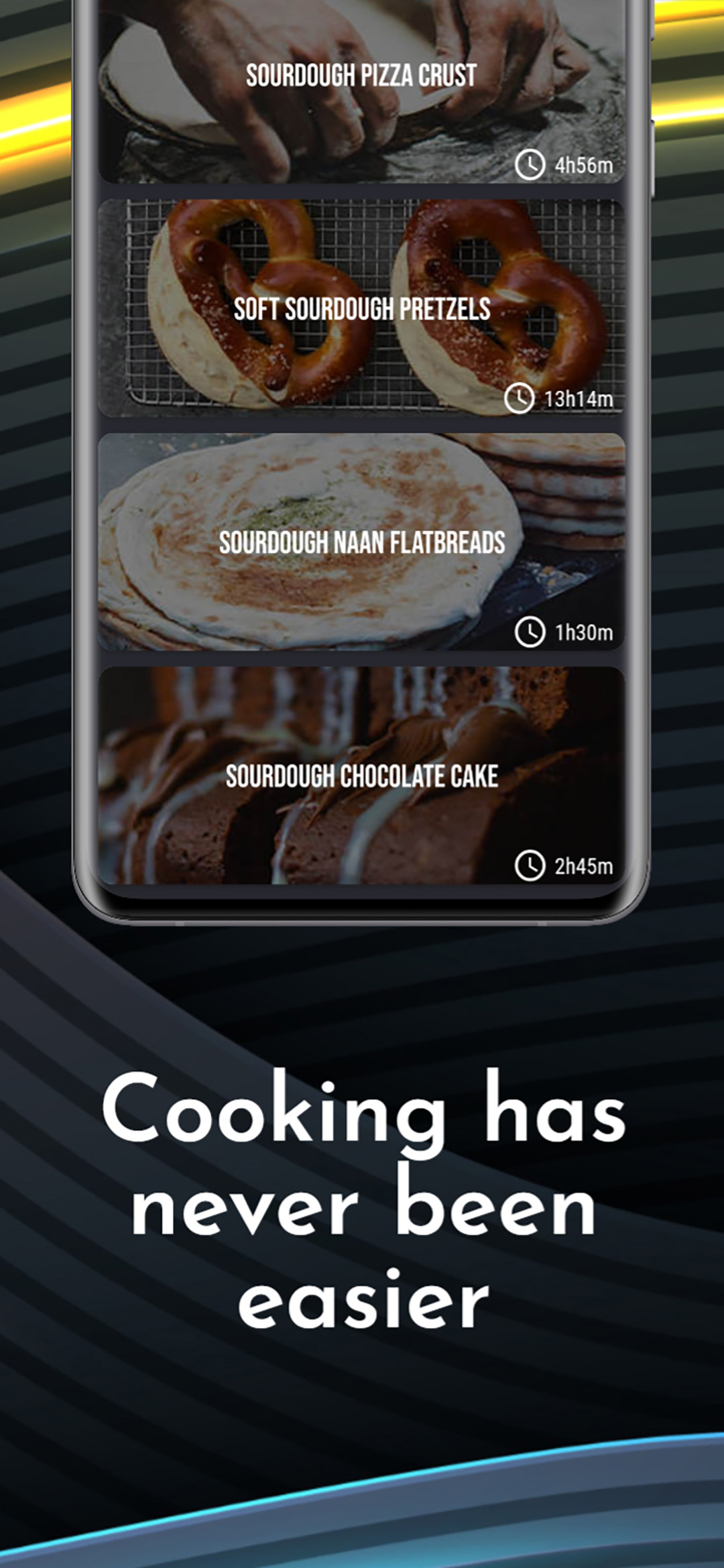 اسکرین شات 4 برنامه Sourdough Discard Recipes
