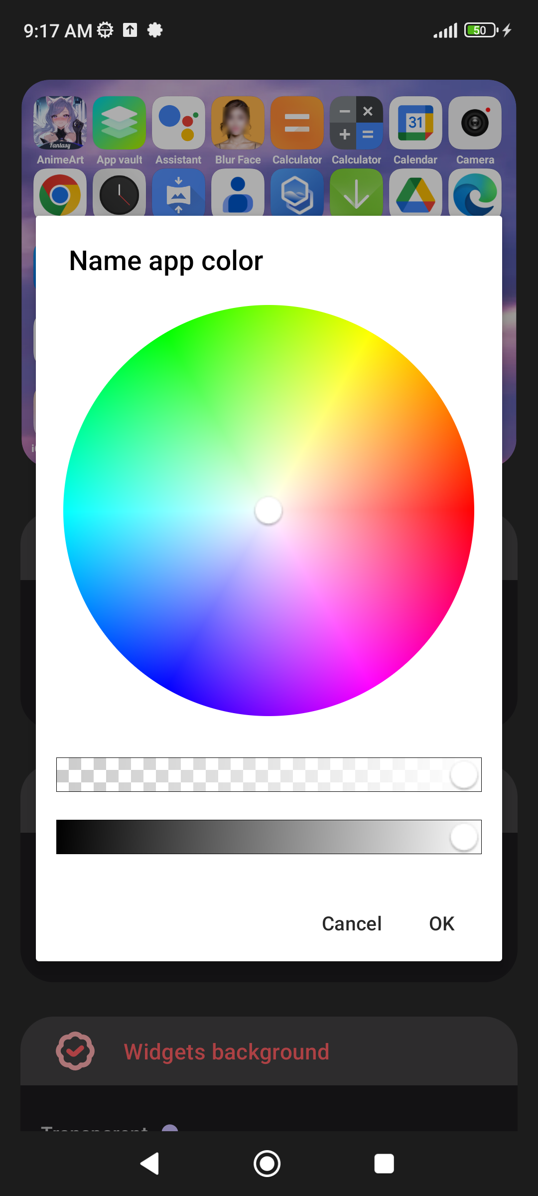 اسکرین شات 6 برنامه Small Icons Widget