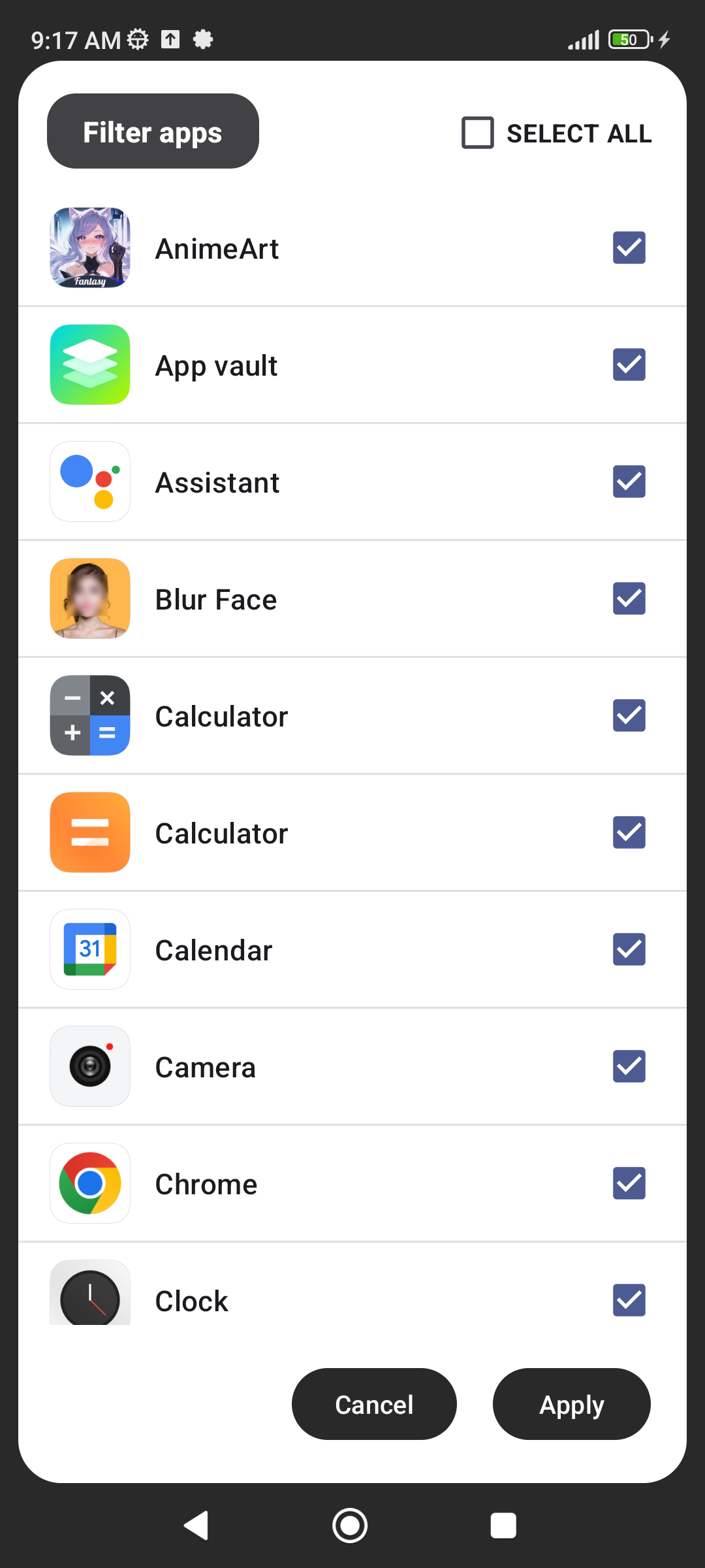 اسکرین شات 5 برنامه Small Icons Widget