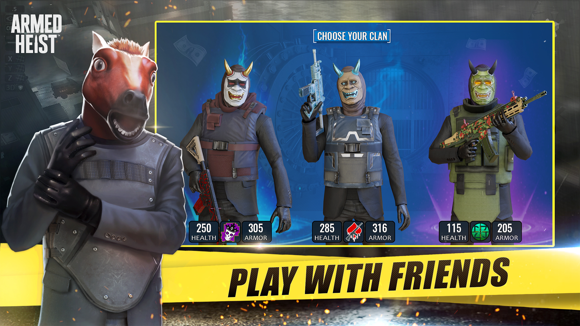 اسکرین شات 2 بازی Armed Heist: Shooting gun game