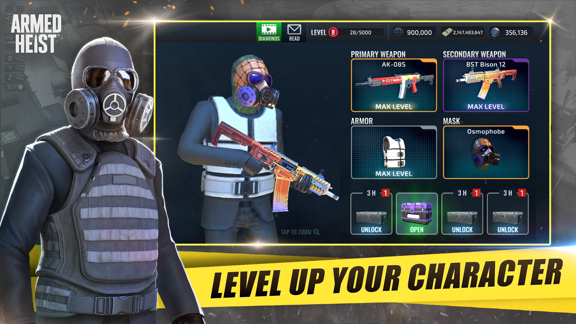 اسکرین شات 5 بازی Armed Heist: Shooting gun game
