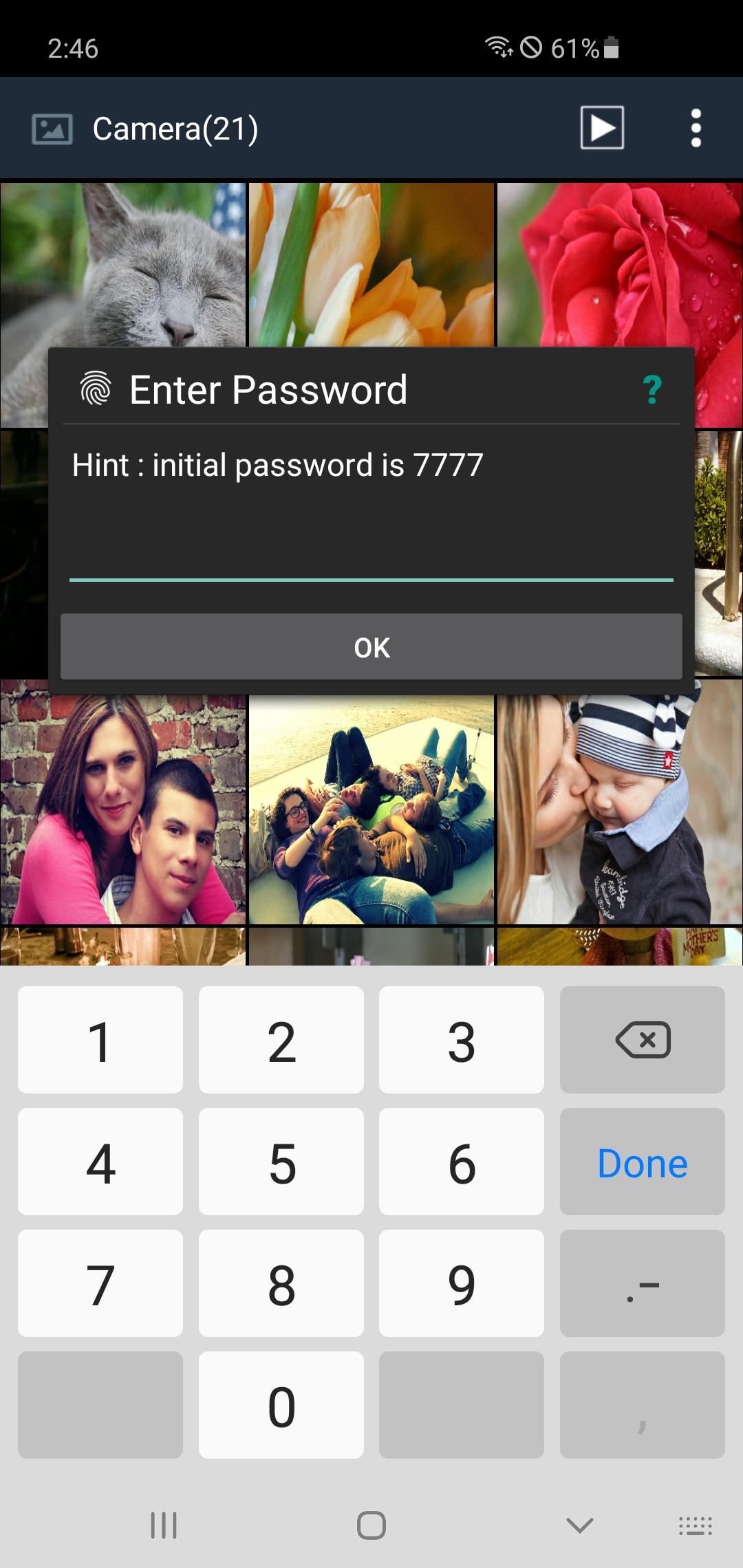 اسکرین شات 3 برنامه Secure Gallery (Lock/Hide Pict