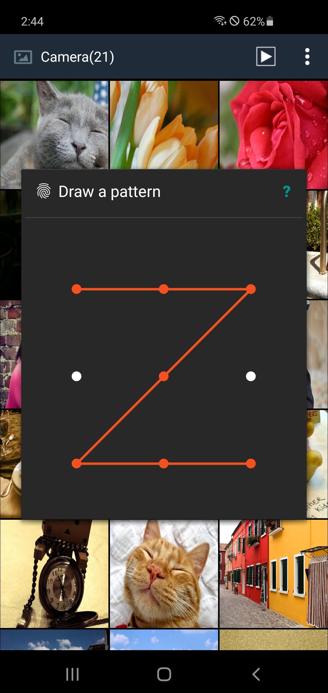 اسکرین شات 4 برنامه Secure Gallery (Lock/Hide Pict