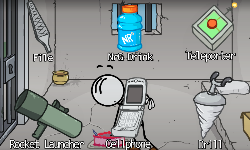 اسکرین شات 1 بازی Stickman Escaping the  Prison