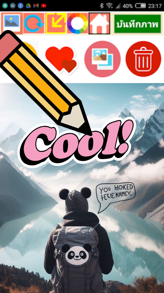 اسکرین شات 4 برنامه Add Text on Photo –Quote Maker