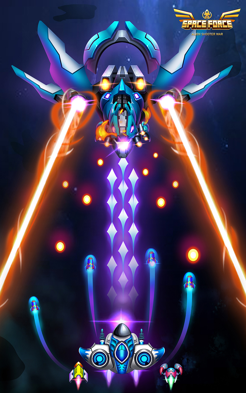اسکرین شات 2 بازی Space Force: Alien Shooter War