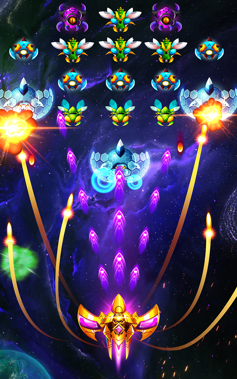 اسکرین شات 2 بازی Space Shooter: Alien War