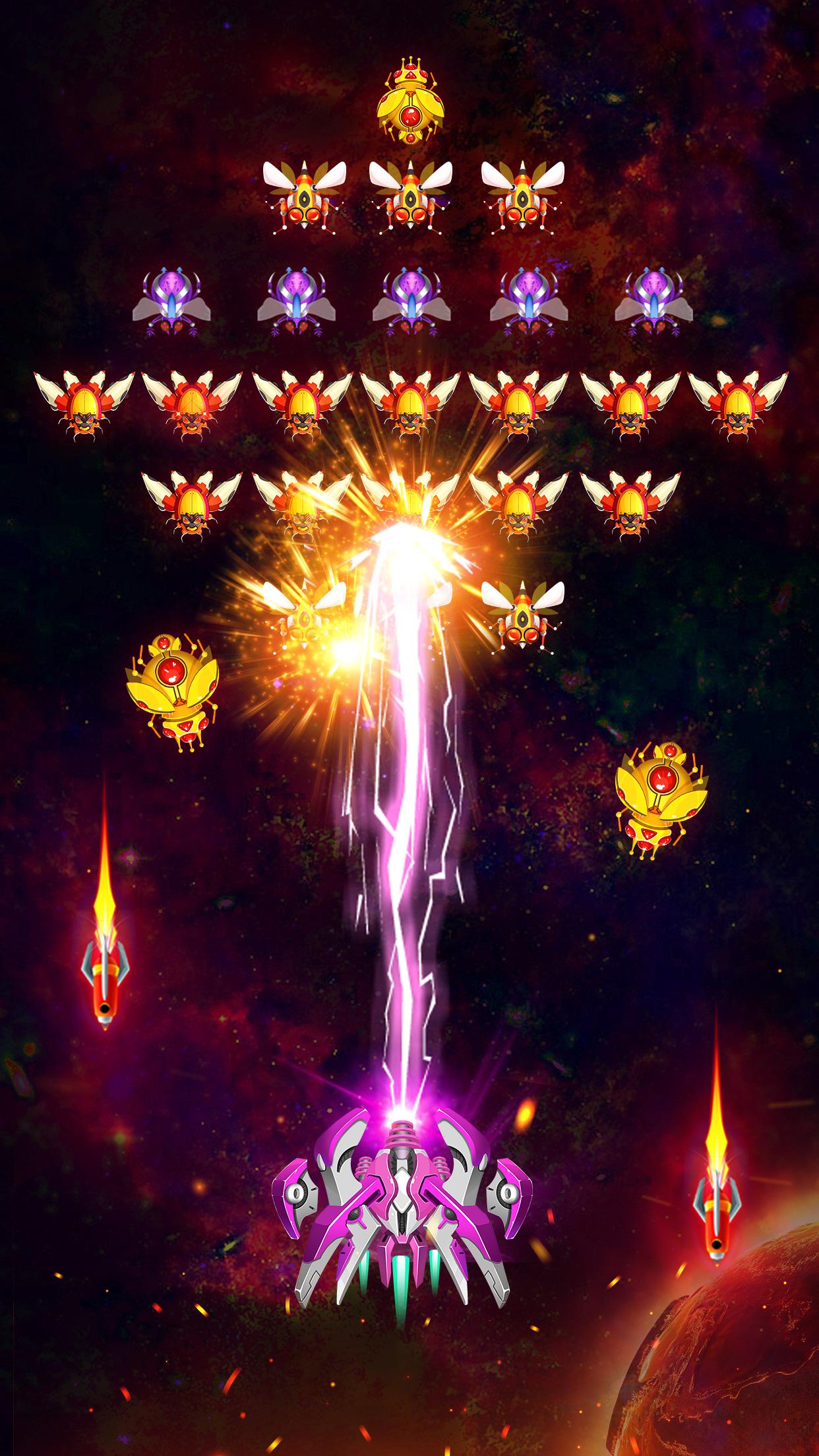 اسکرین شات 3 بازی Space Shooter: Galaxy Attack