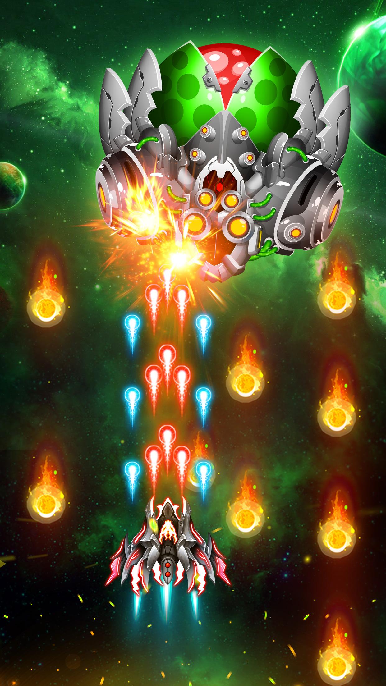 اسکرین شات 4 بازی Space Shooter: Galaxy Attack