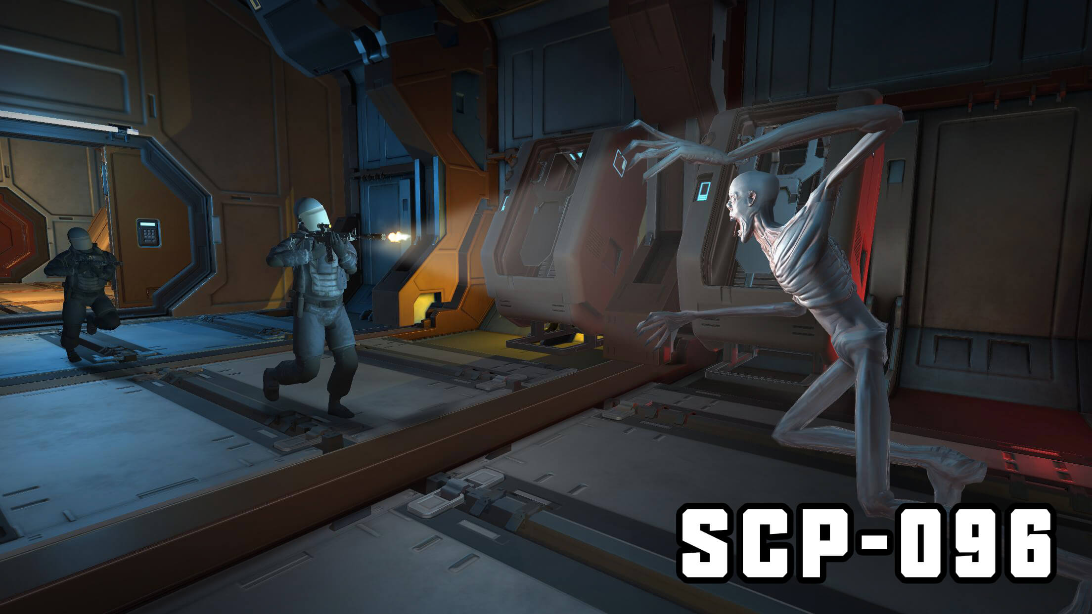 اسکرین شات 3 برنامه SCP Simulator Multiplayer