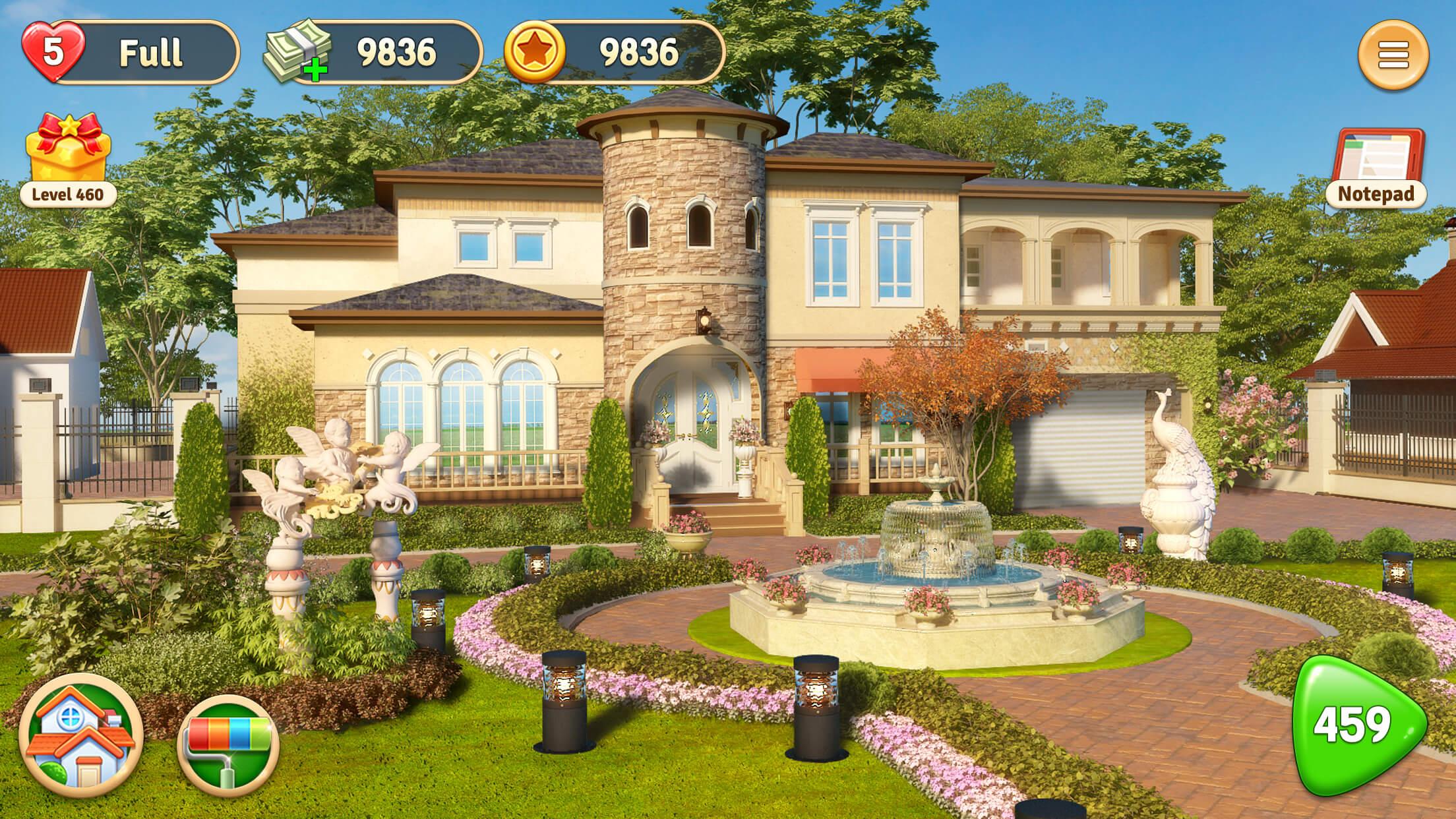 اسکرین شات 7 بازی My Home - Design Dreams