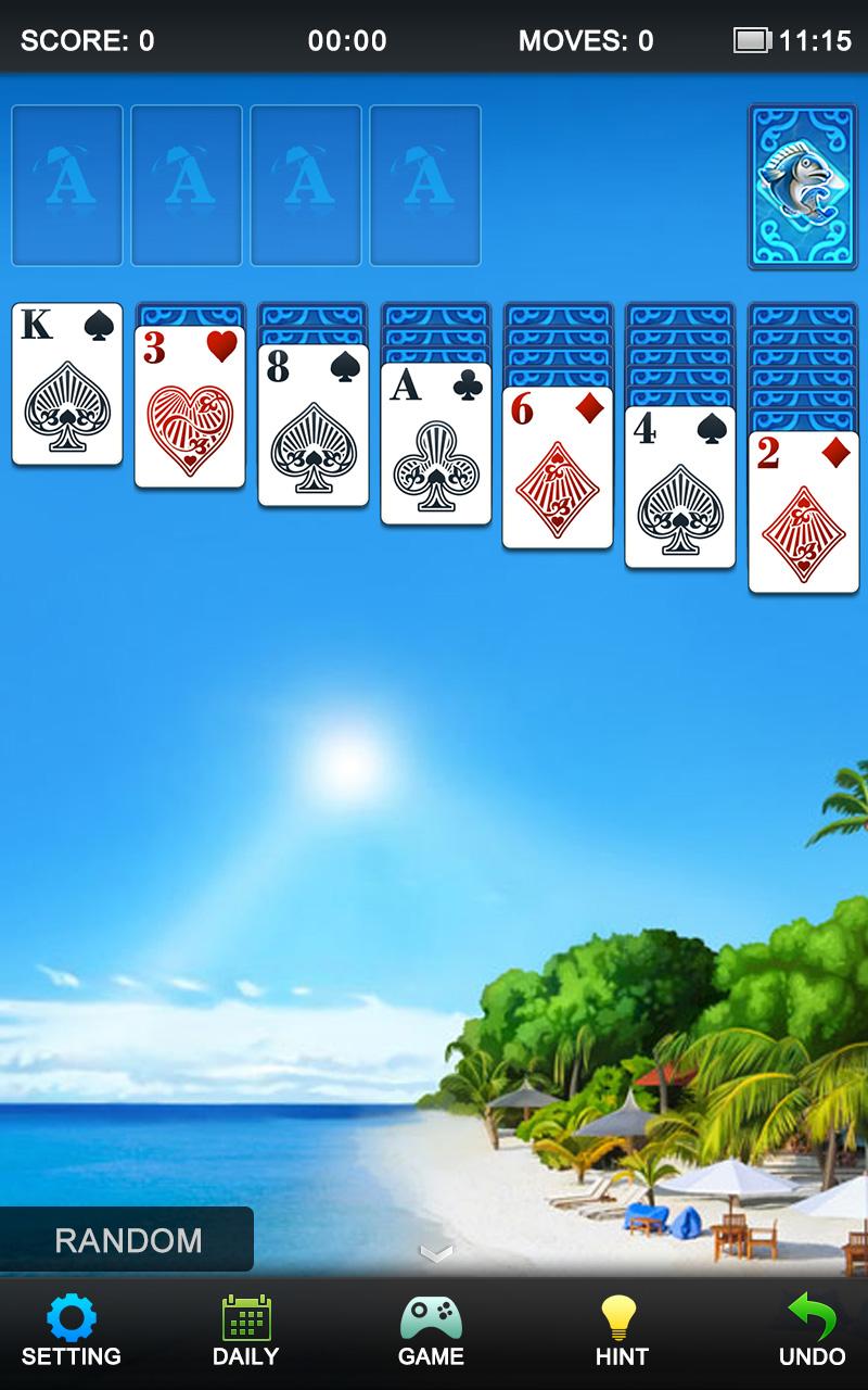 اسکرین شات 3 بازی Solitaire! Classic Card Games