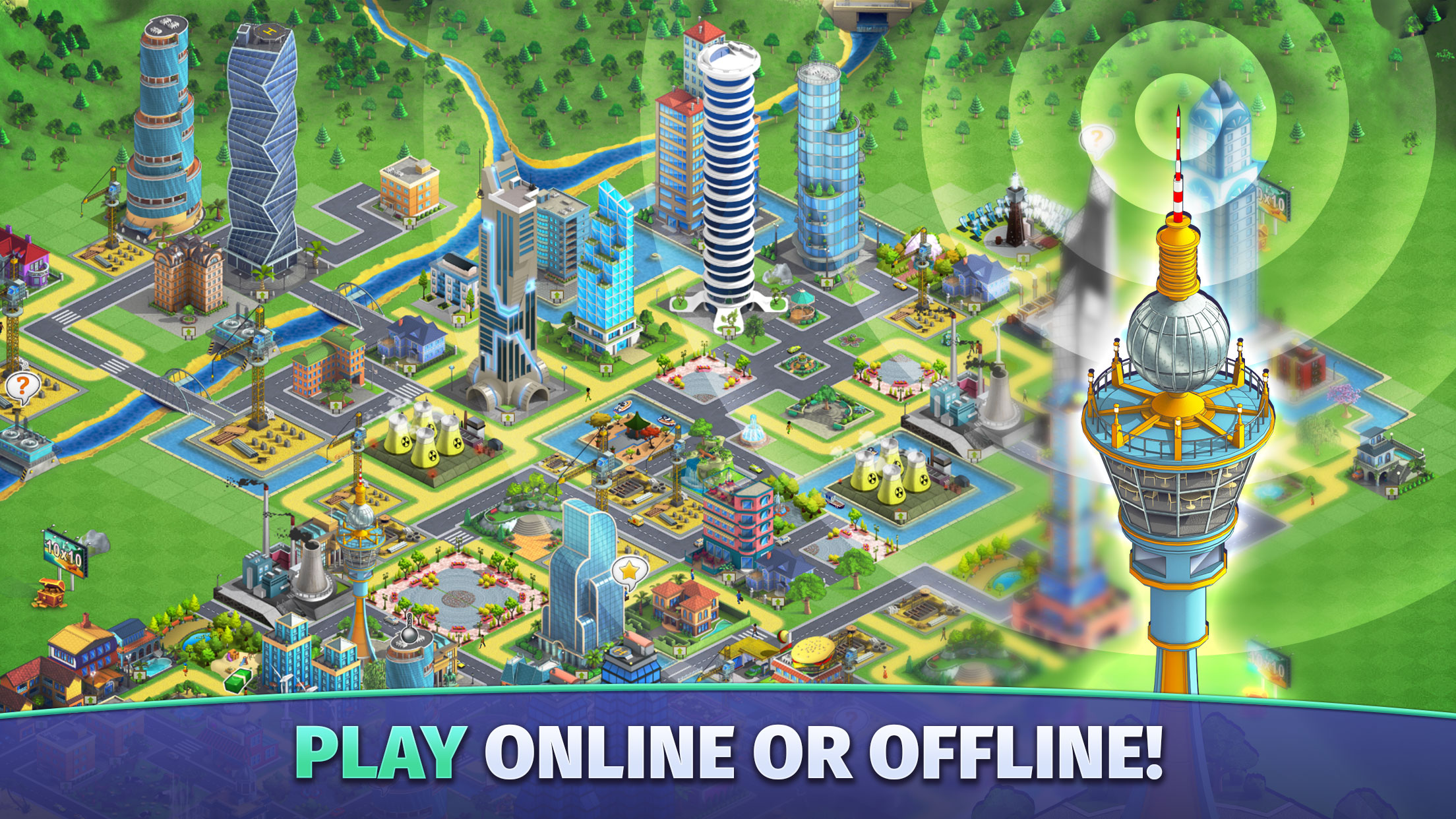 اسکرین شات 2 بازی City Island 2 - Build Offline