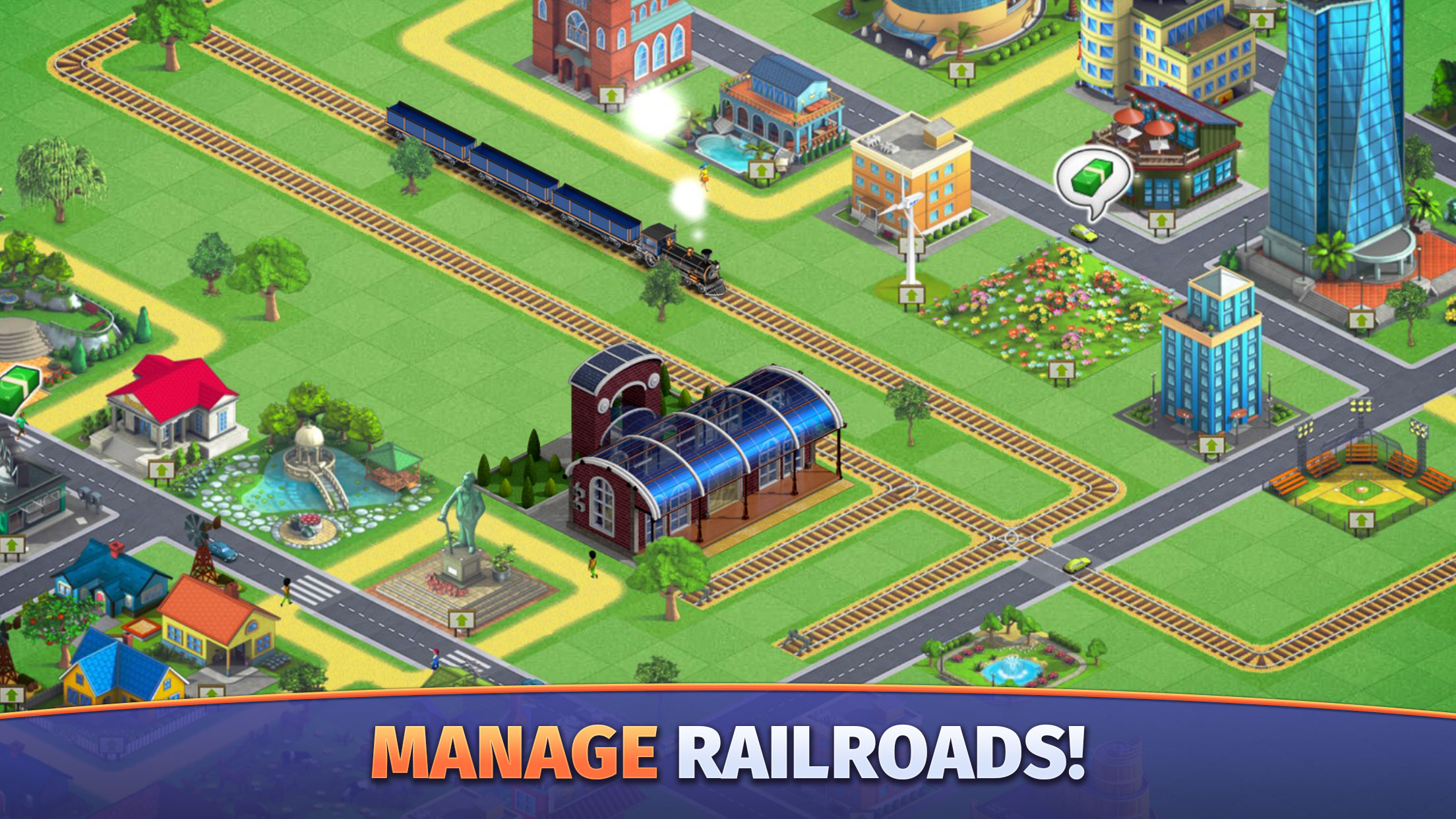 اسکرین شات 3 بازی City Island 2 - Build Offline