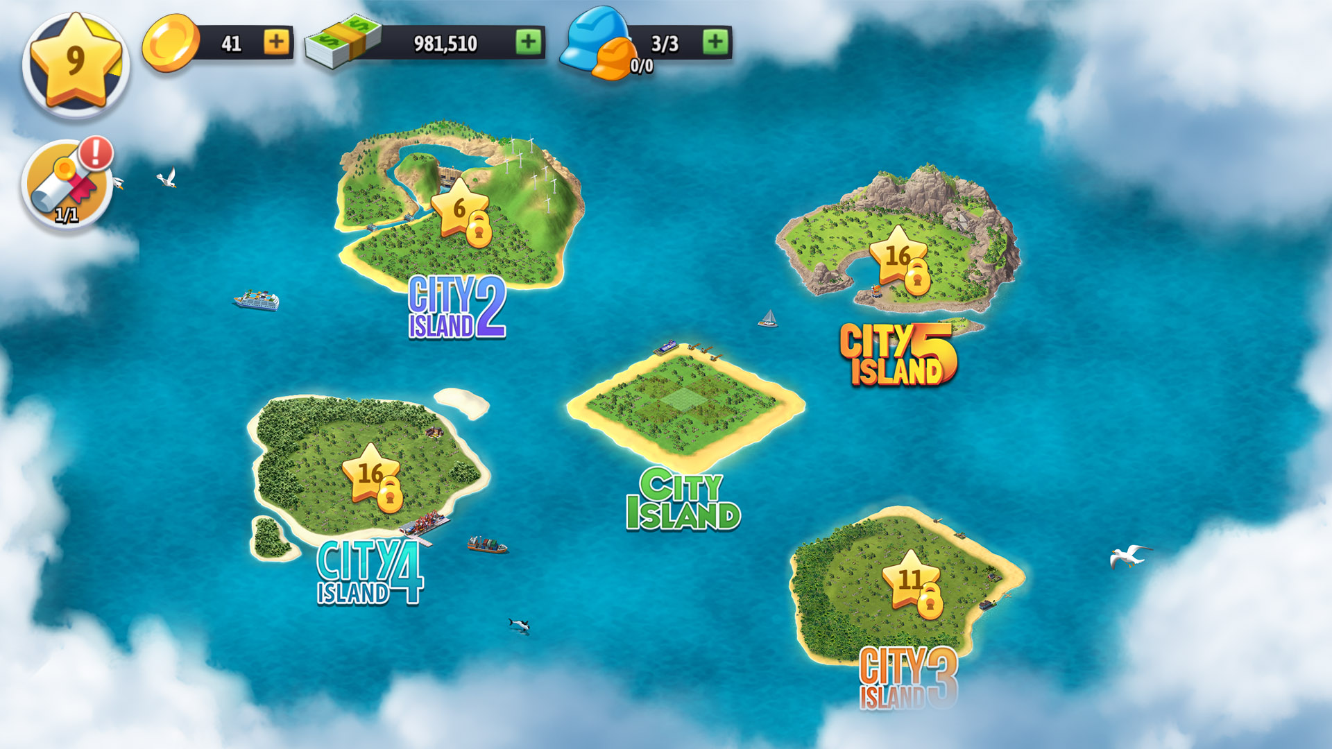 اسکرین شات 4 بازی City Island: Collections game