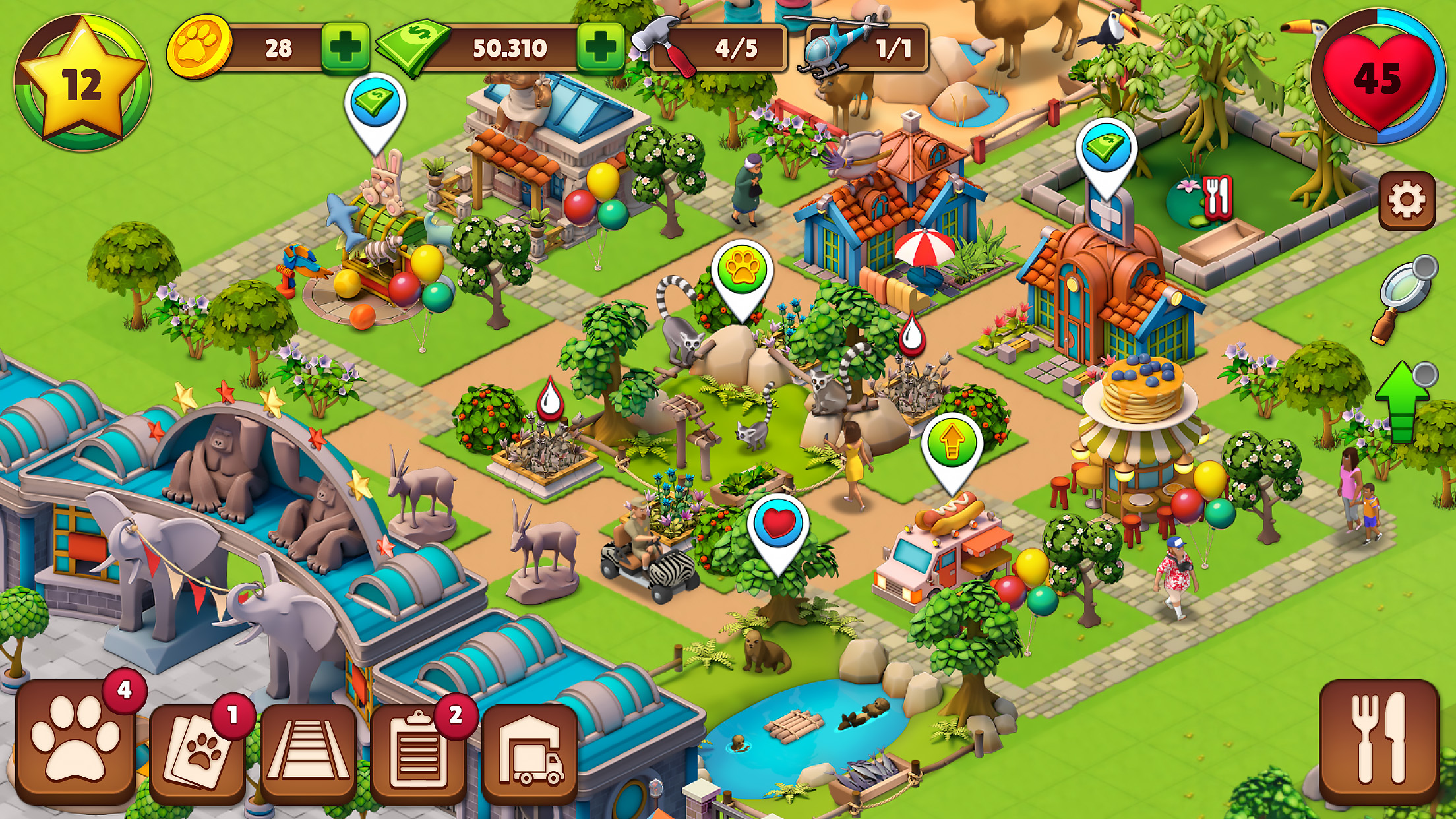 اسکرین شات 8 بازی Zoo Life: Animal Park Game