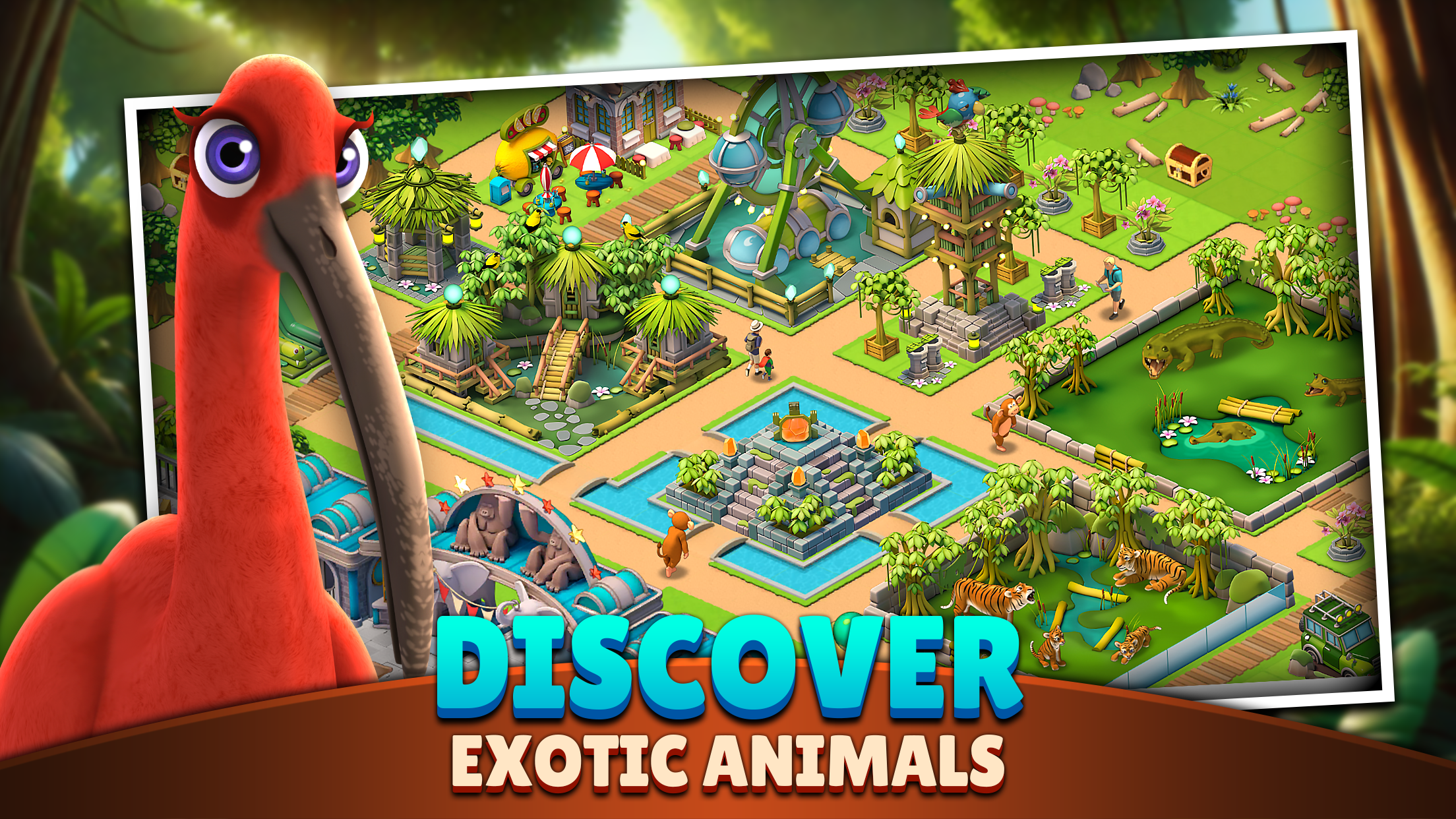 اسکرین شات 7 بازی Zoo Life: Animal Park Game