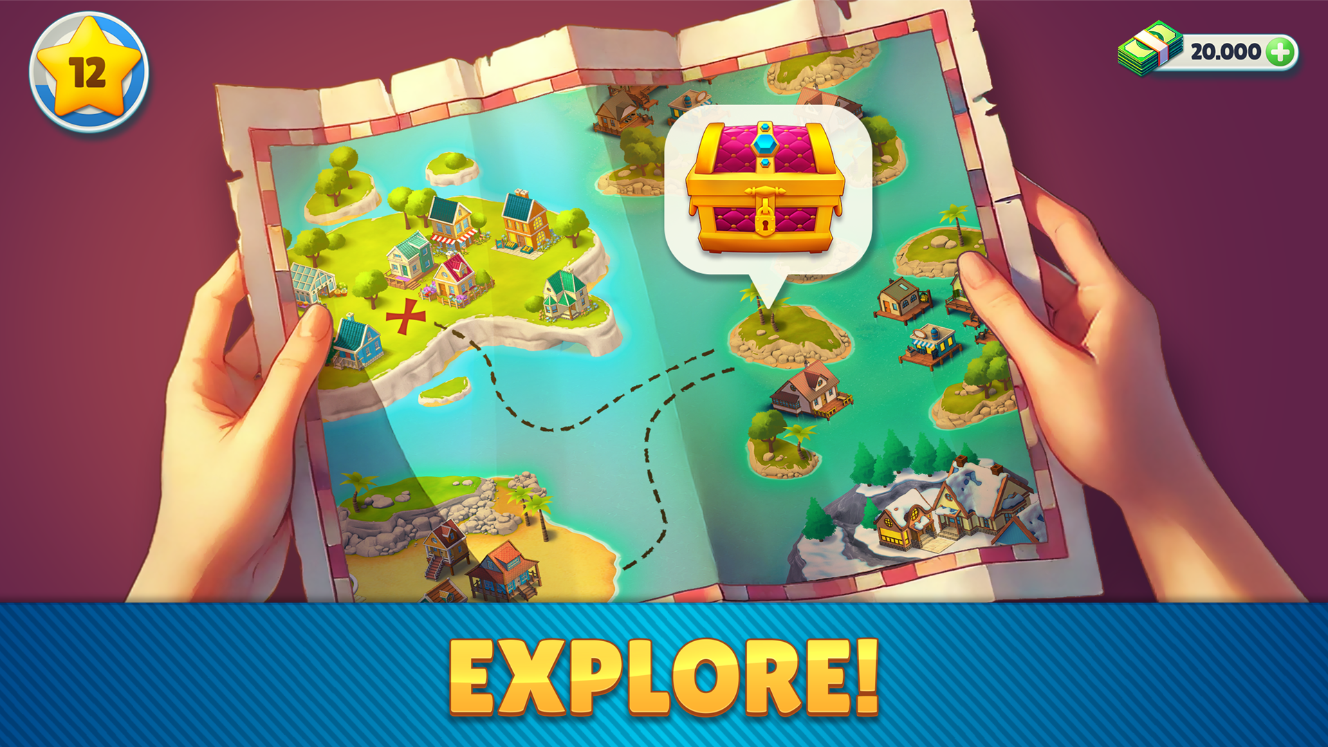 اسکرین شات 4 بازی Cozy Town: City Building Game