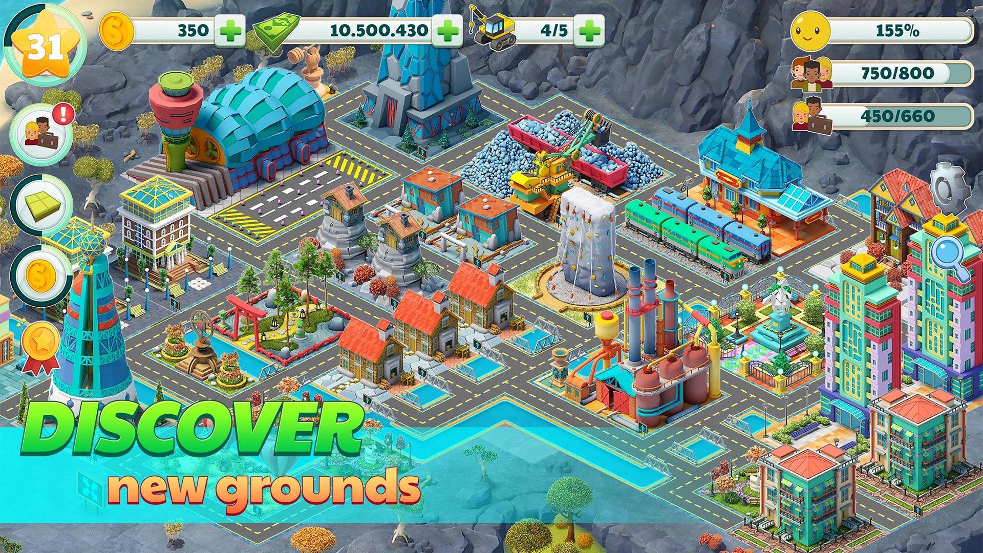 اسکرین شات 3 بازی Town City - Village Building S