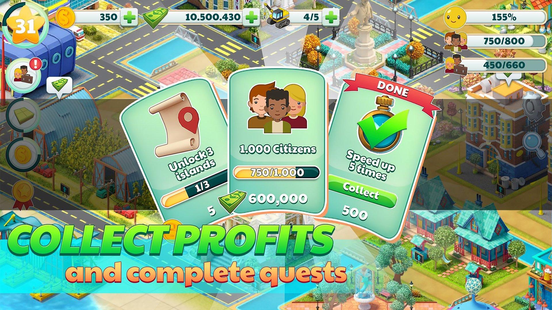 اسکرین شات 6 بازی Town City - Village Building S