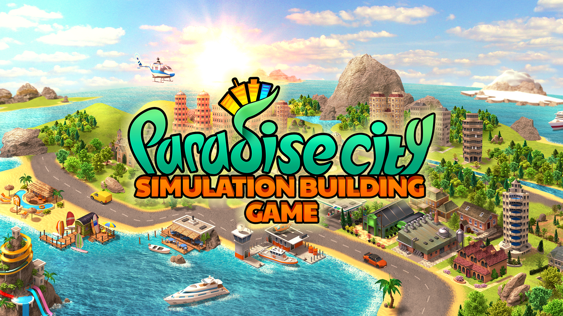 اسکرین شات 1 بازی Paradise City: Building Sim