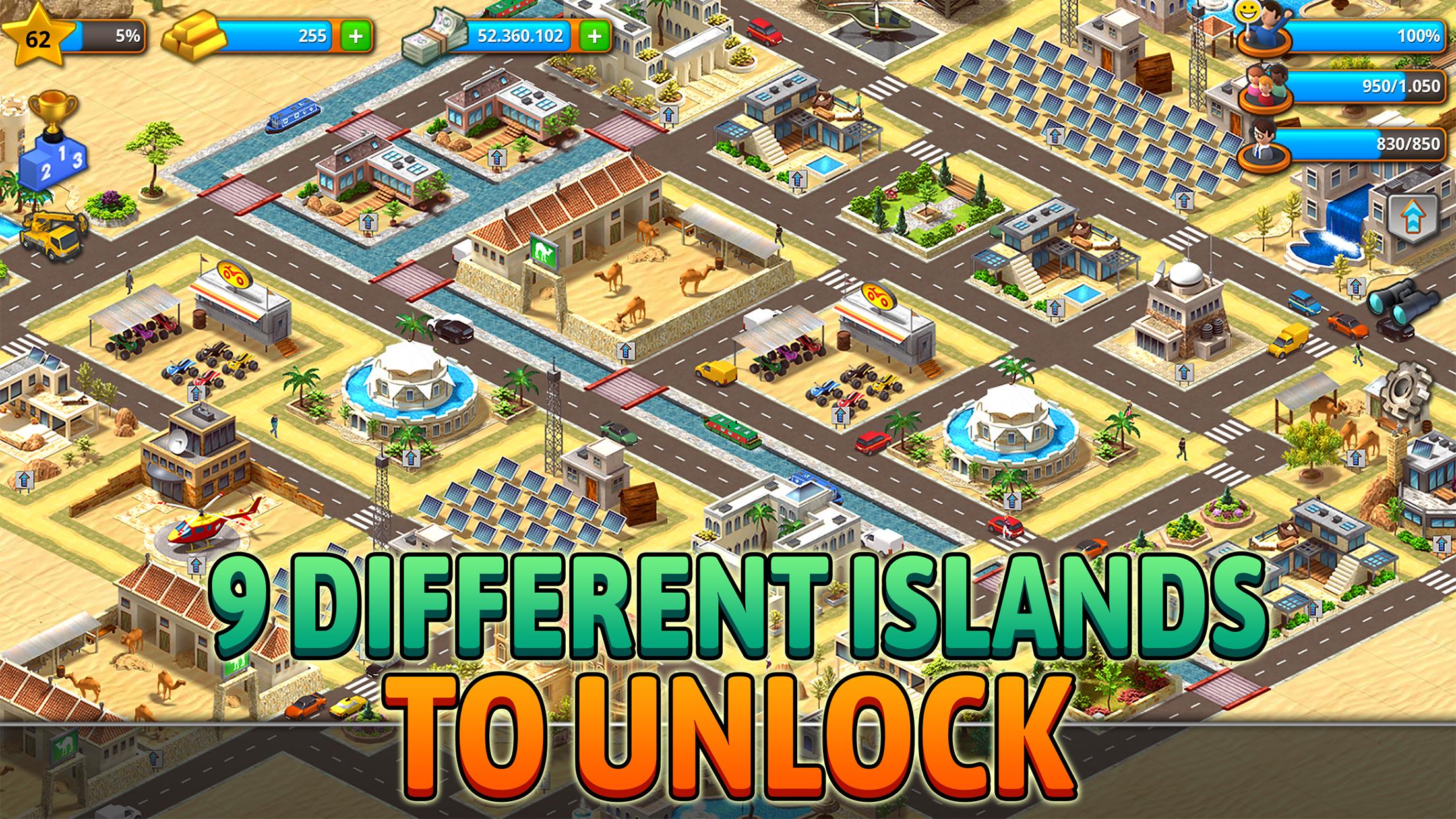 اسکرین شات 3 بازی Paradise City: Building Sim