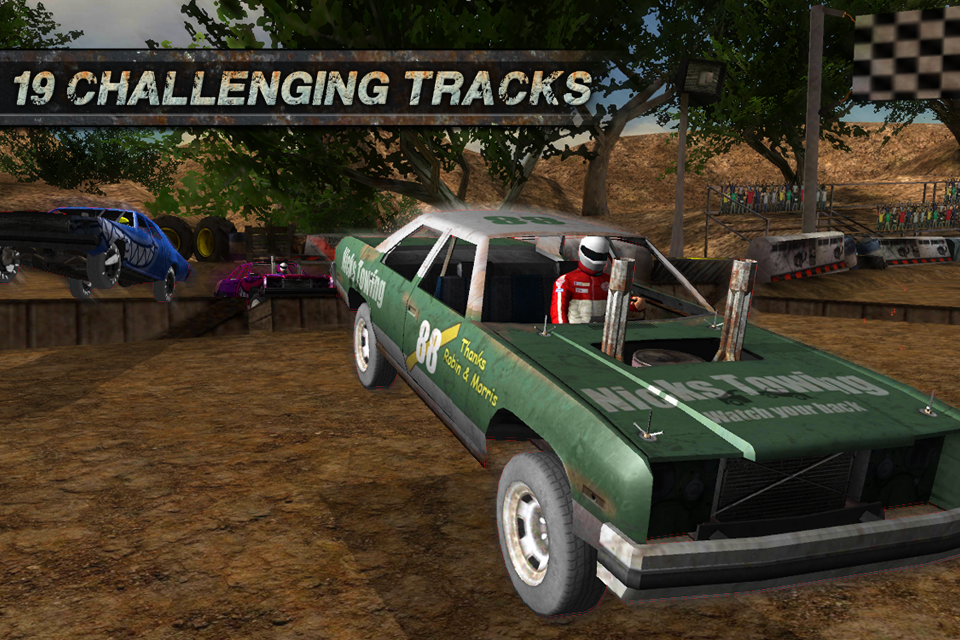اسکرین شات 2 بازی Demolition Derby: Crash Racing