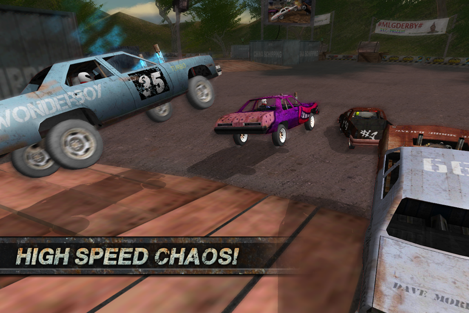 اسکرین شات 4 بازی Demolition Derby: Crash Racing