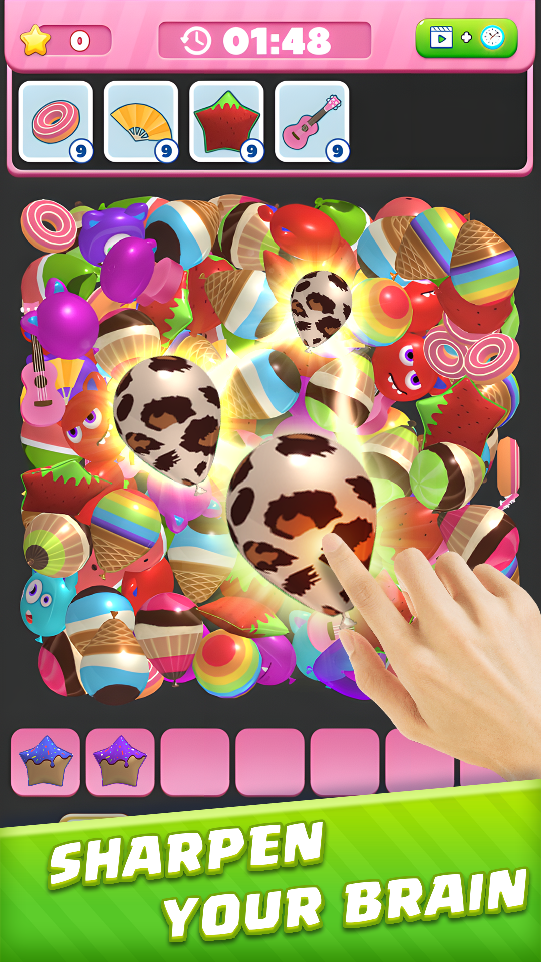 اسکرین شات 3 بازی Bubble Burst：Match 3D