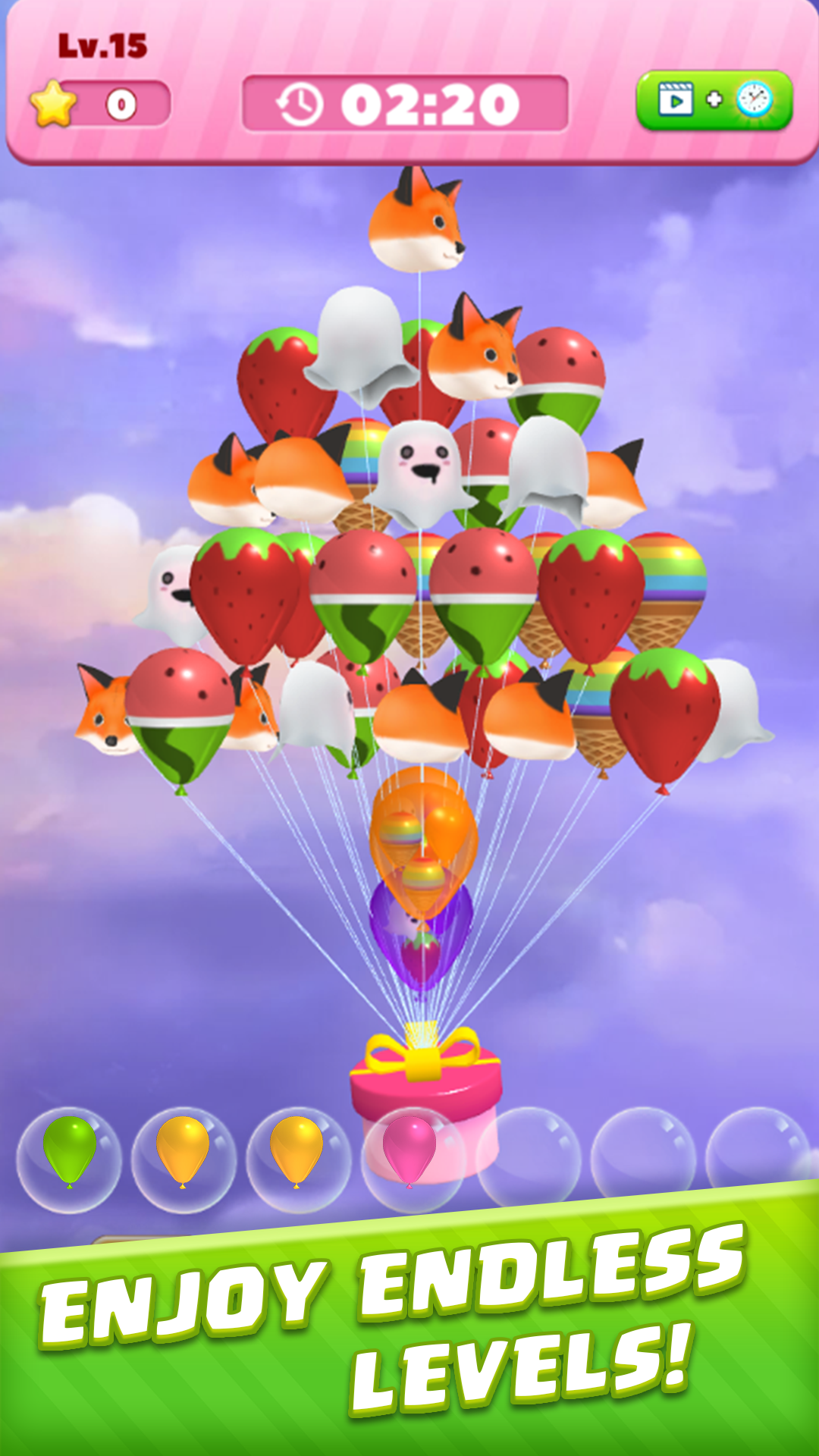 اسکرین شات 2 بازی Bubble Burst：Match 3D