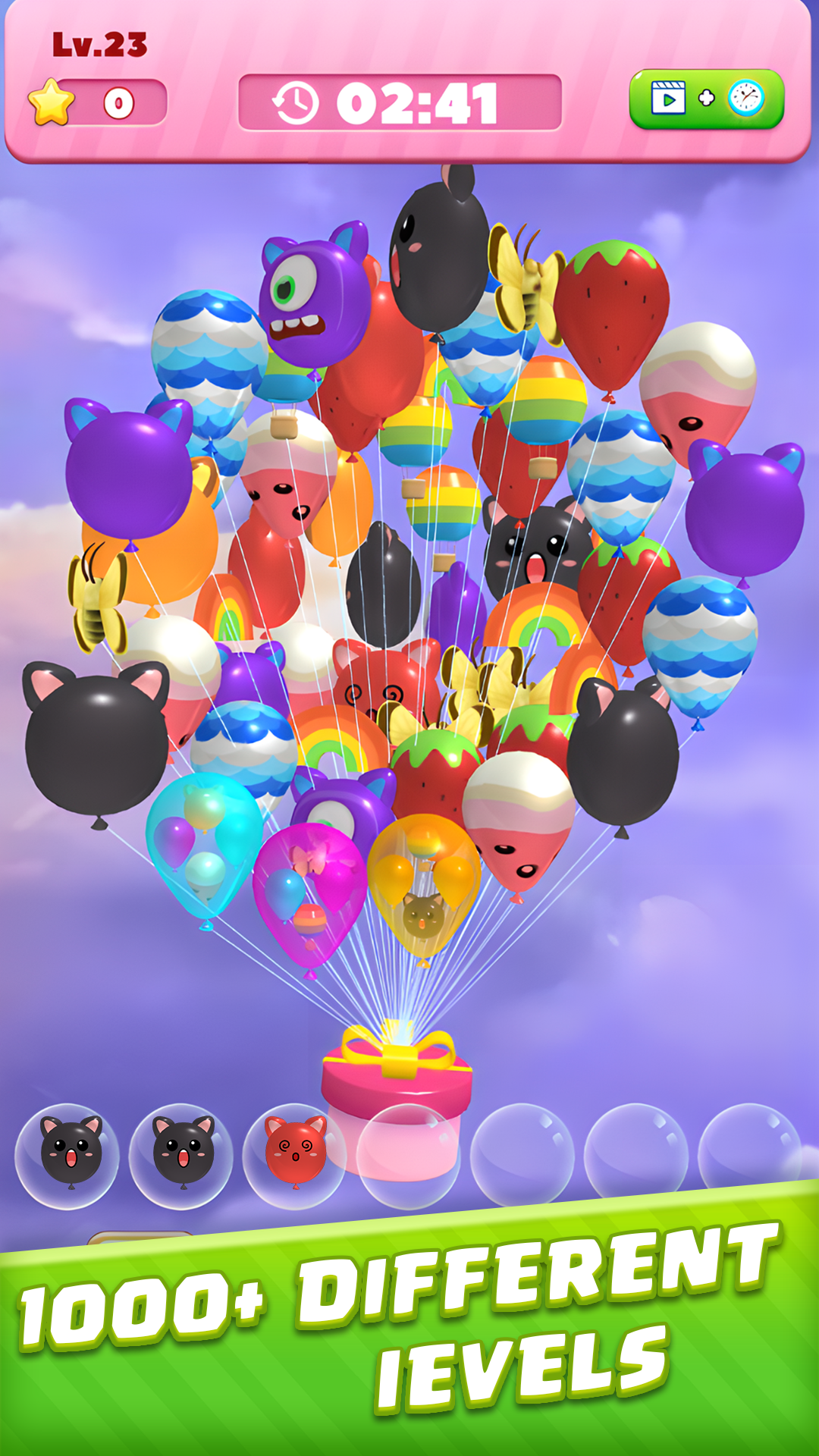 اسکرین شات 1 بازی Bubble Burst：Match 3D