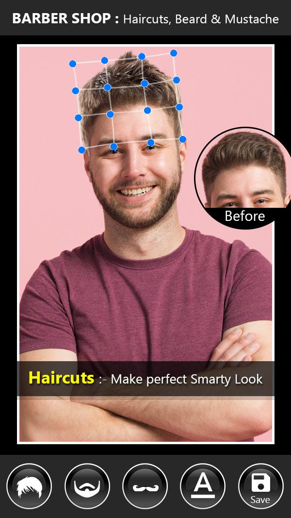 اسکرین شات 4 برنامه Hair Style Maker: Beard Design