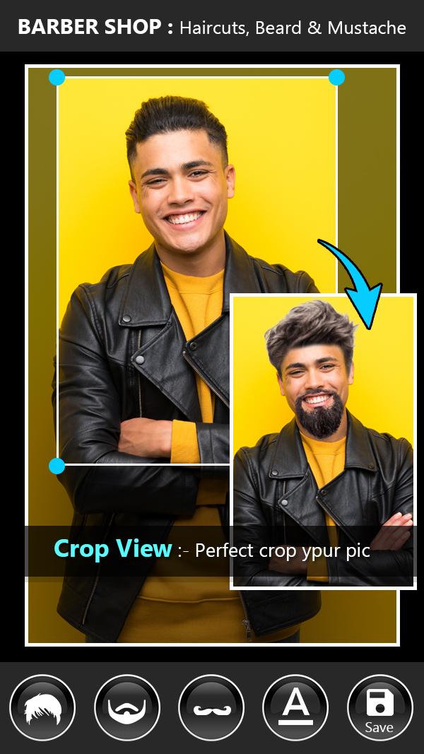 اسکرین شات 1 برنامه Hair Style Maker: Beard Design