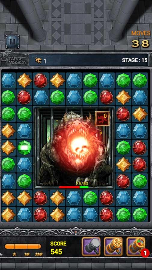 اسکرین شات 1 بازی Jewels Dragon Quest