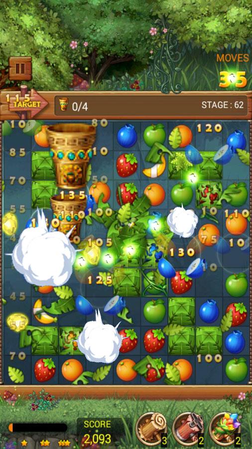 اسکرین شات 6 بازی Fruits Forest : Rainbow Apple