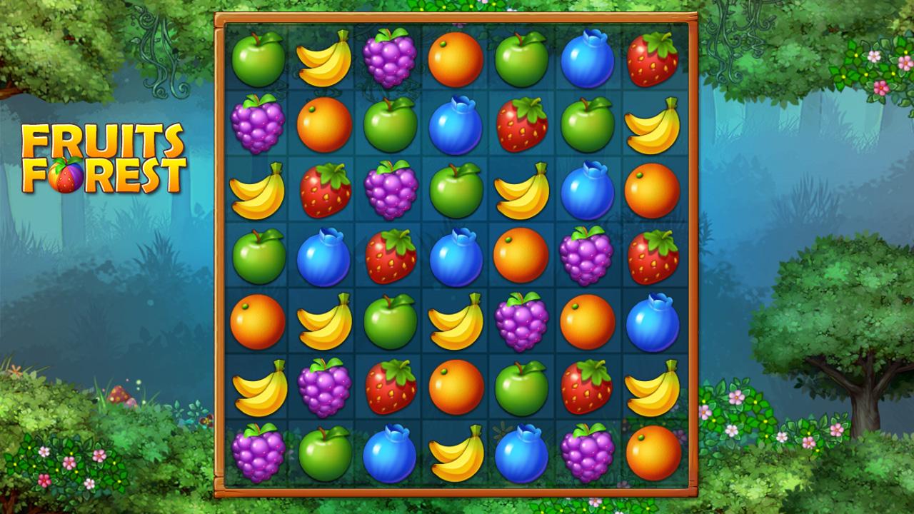 اسکرین شات 3 بازی Fruits Forest : Rainbow Apple