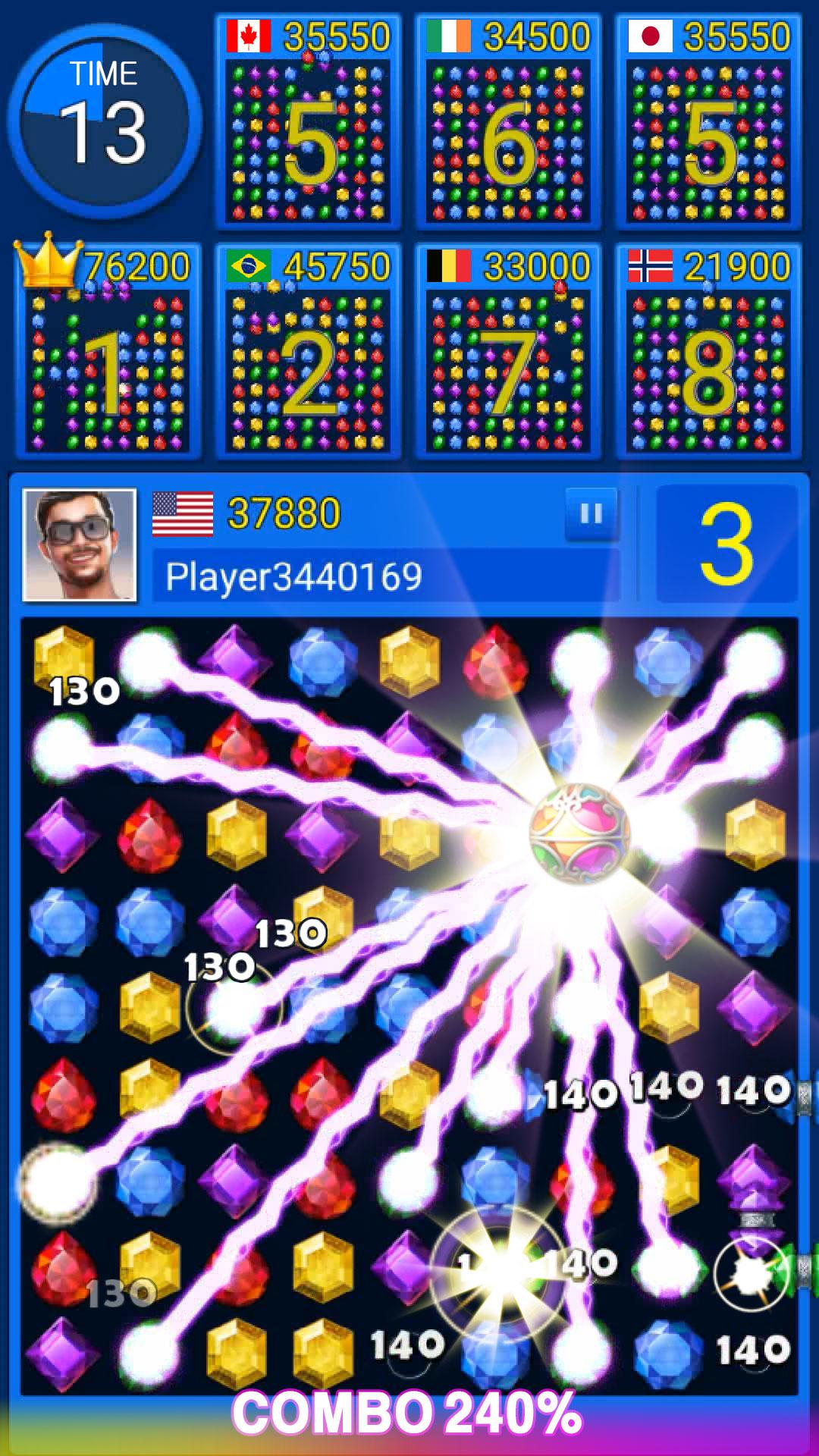 اسکرین شات 3 بازی Jewels Battle