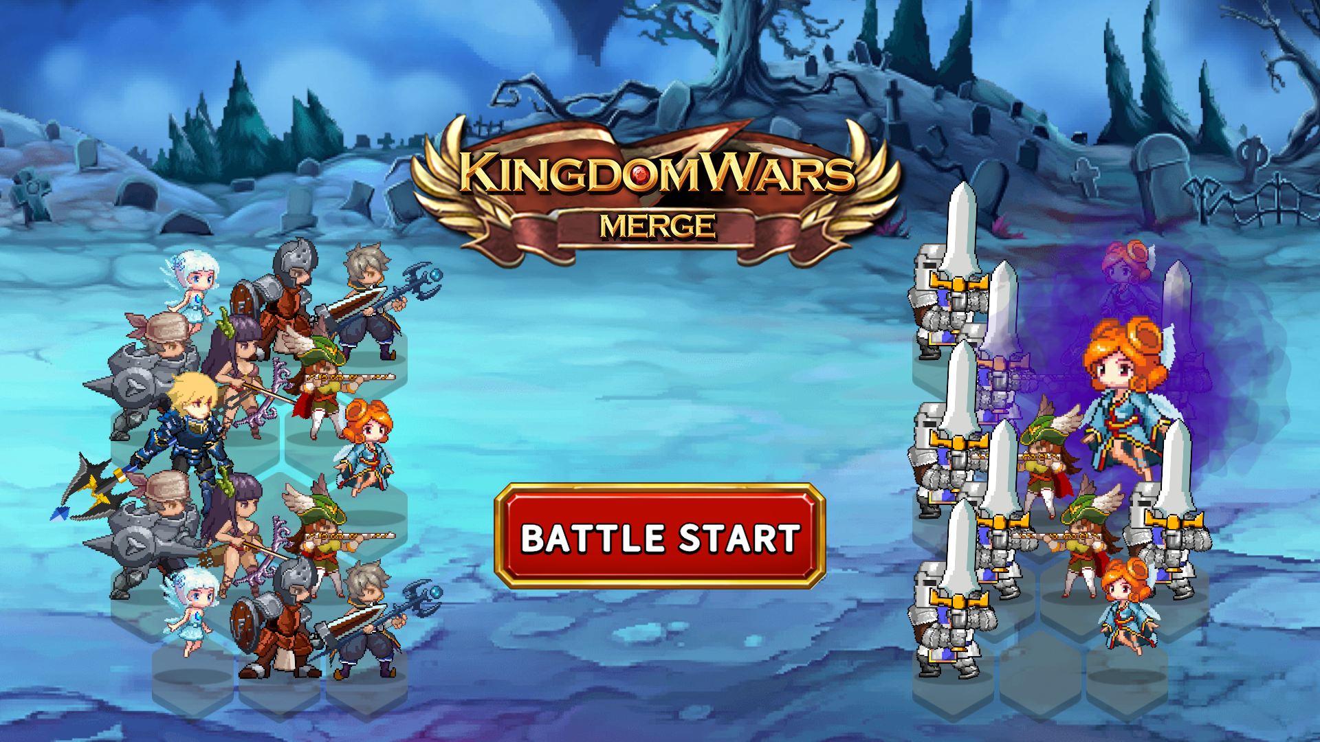 اسکرین شات 1 بازی Kingdom Wars Merge