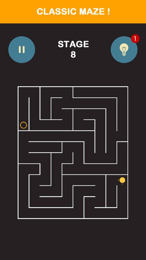 اسکرین شات 1 بازی Maze Swipe