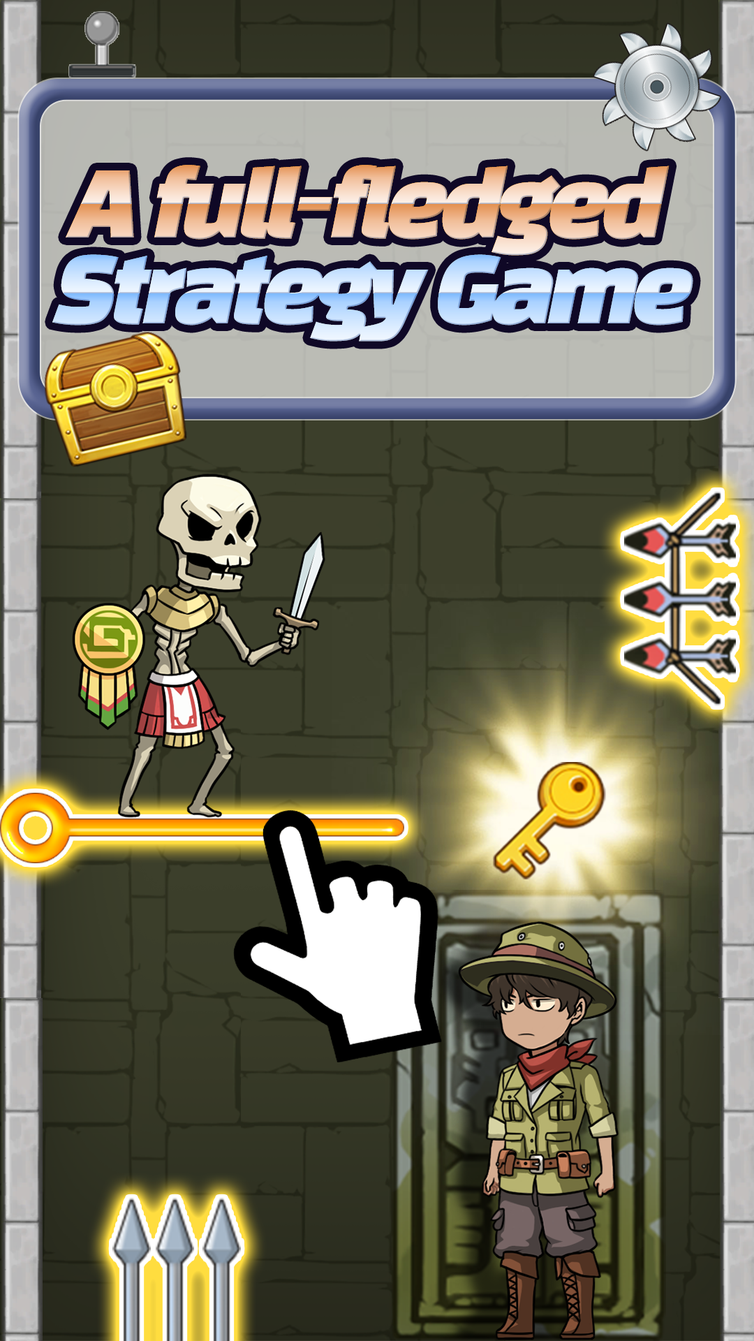 اسکرین شات 4 بازی Puzzle Rescue: Pull the pin