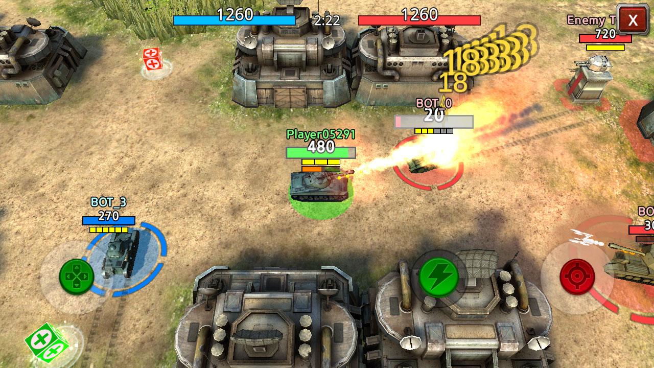 اسکرین شات 2 بازی Battle Tank2