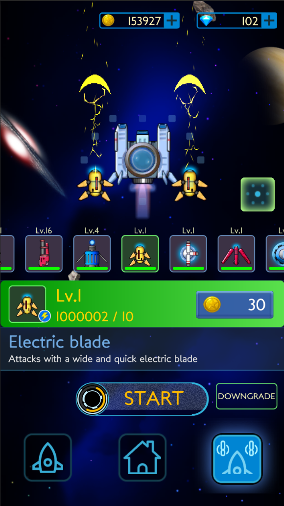 اسکرین شات 1 بازی Shooter Galaxy